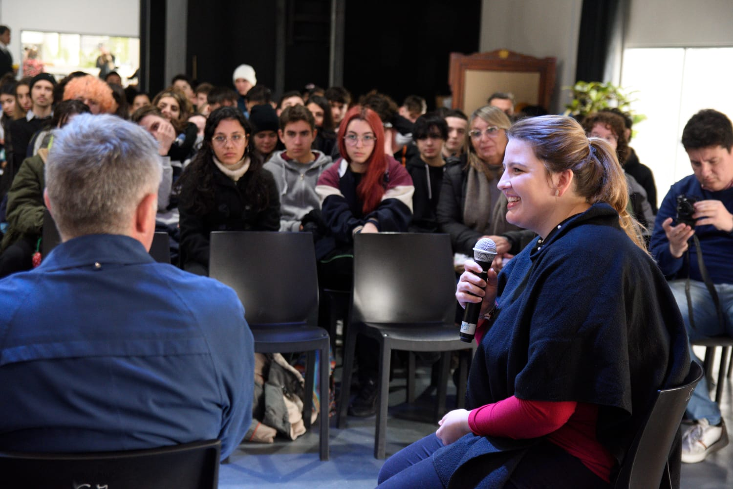 Jornada CDE con estudiantes