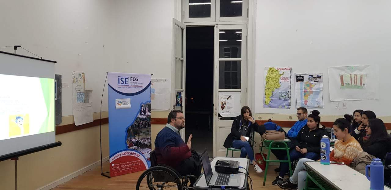 Charla: Oportunidades para emprendedores y turismo accesible – FCG (UADER)